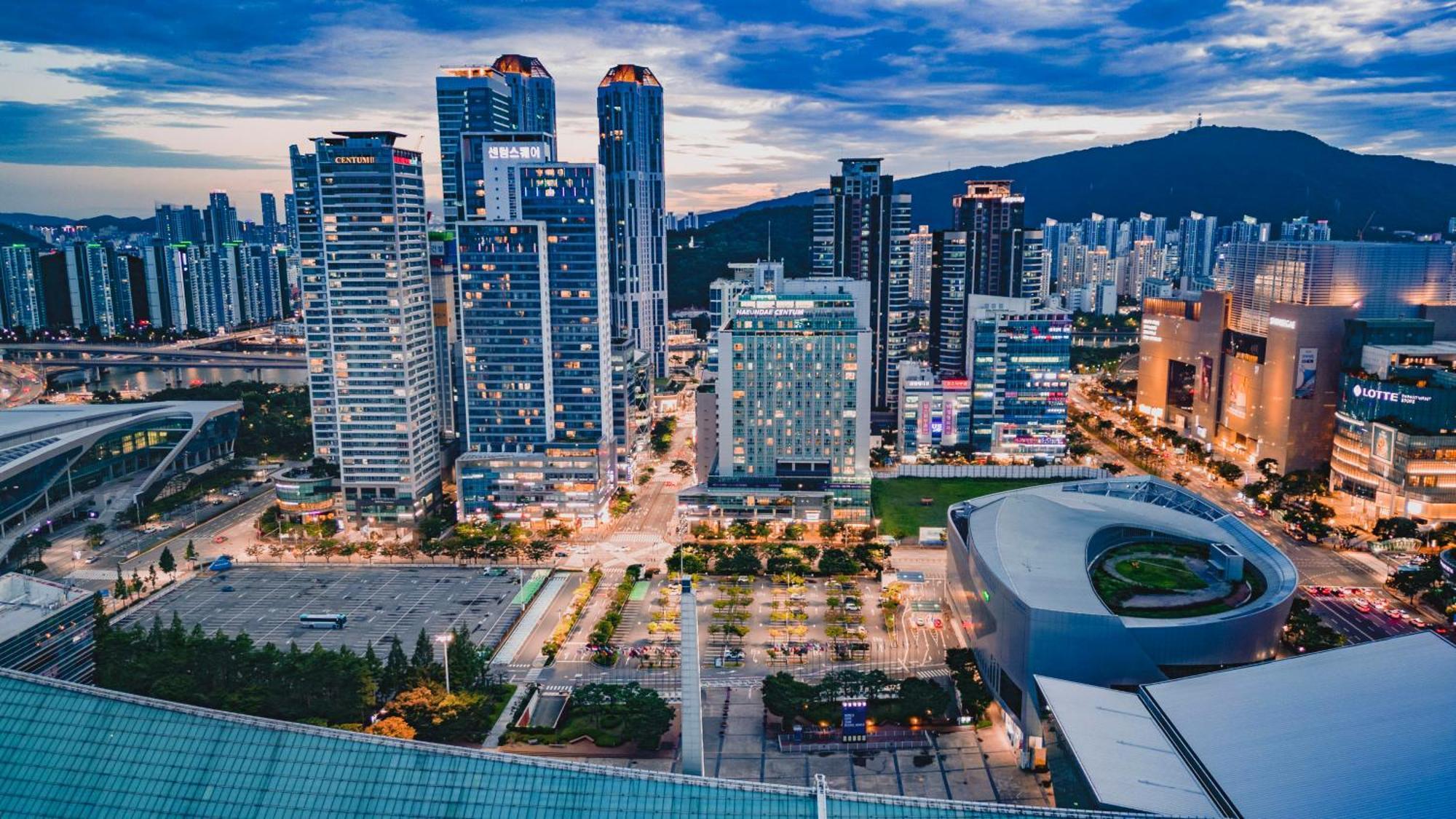 Centum Convention Hotel In Centum Busan Eksteriør billede