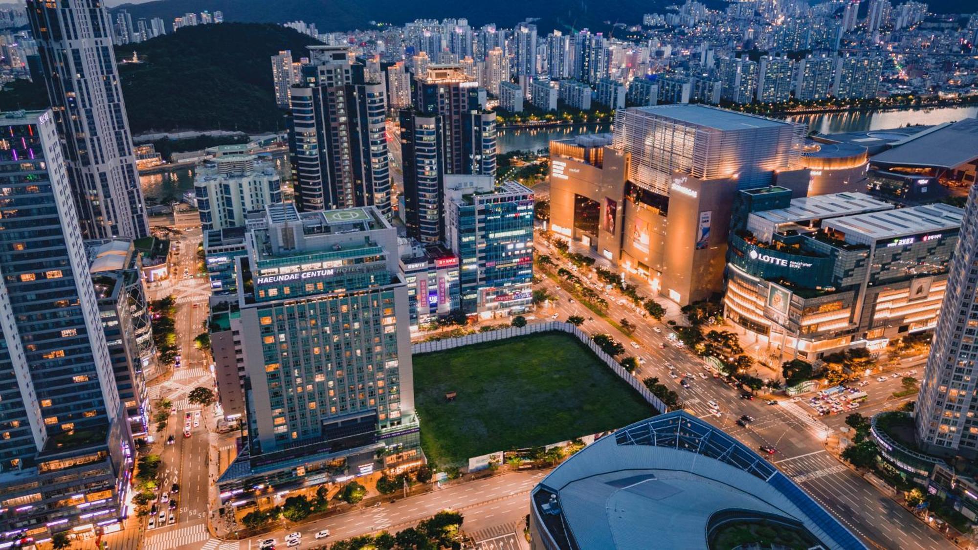 Centum Convention Hotel In Centum Busan Eksteriør billede